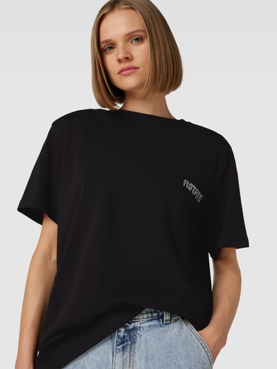 ROTATE T-Shirt aus reiner Baumwolle Black 3