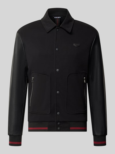 Antony Morato Sweatjacke mit Kentkragen Black 1
