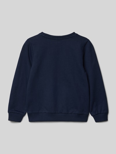 s.Oliver RED LABEL Sweatshirt mit Rundhalsausschnitt Marine 3