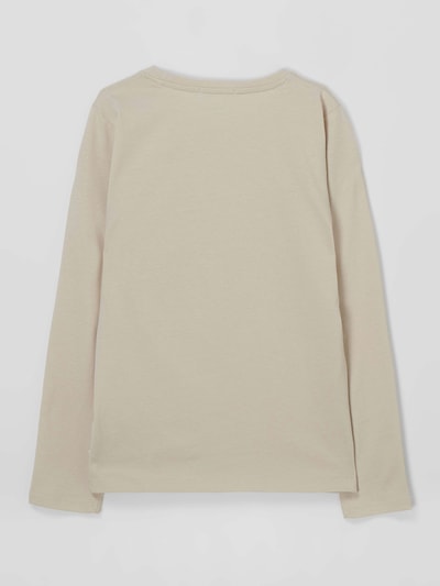 Tom Tailor Longsleeve mit Print Sand 3