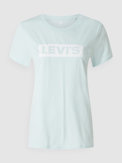 Levi's® T-Shirt mit Logo Hellblau 1