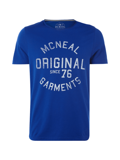 MCNEAL T-Shirt mit Logo-Print im Vintage Look Blau 1