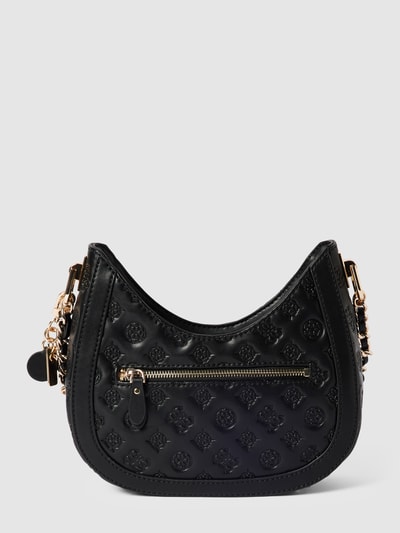 Guess Saddle Bag mit Allover-Logo Black 5