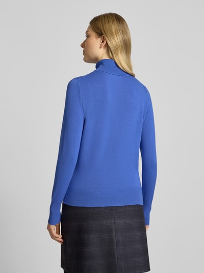 Christian Berg Woman Strickpullover mit gerippten Abschlüssen Royal 5