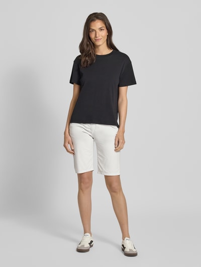 MAC Regular Fit Bermudas mit Paspeltaschen am Gesäß Hellgrau 1