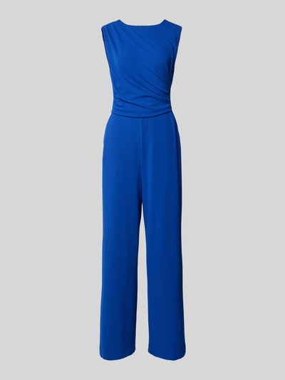 Swing Jumpsuit met ronde hals Koningsblauw - 2