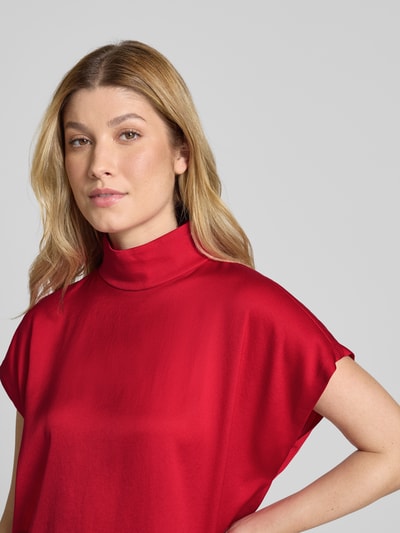 Drykorn Blouseshirt met opstaande kraag, model 'ALARIA' Felroze - 3