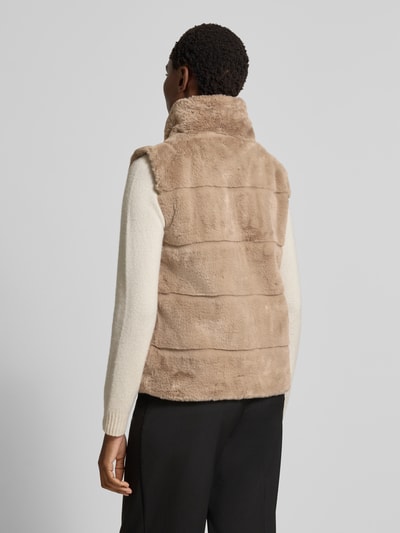 monari Kamizelka ze stójką Jasnobrązowy 5