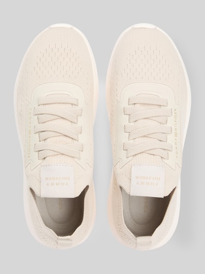 Tommy Hilfiger Sneaker mit Mono-Sock-Design Beige 3