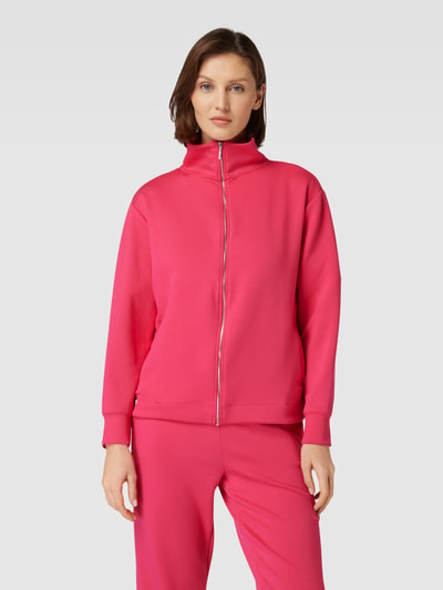 Christian Berg Woman Sweatjack met opstaande kraag Fuchsia - 4