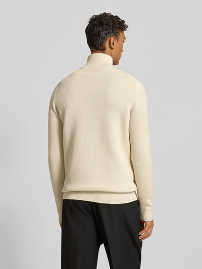 SELECTED HOMME Bluza z kołnierzem o kroju regular fit z czystej bawełny model ‘DANE’ Złamany biały 5