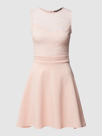 Lipsy Cocktailkleid mit floralem Spitzenbesatz Rose 2