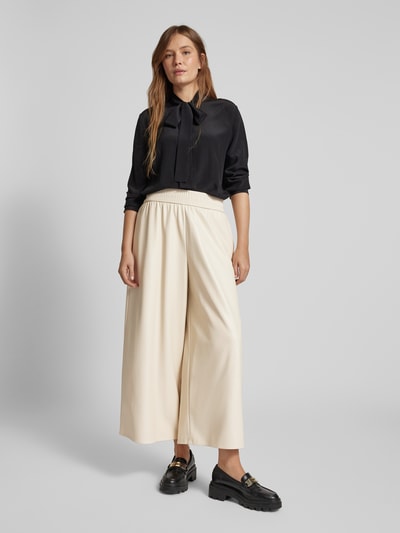 Weekend Max Mara Relaxed fit stoffen broek met elastische band, model 'GENNARO' Beige - 1