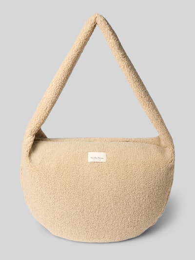 STUDIO NOOS Torba na ramię z futerkiem Écru 2
