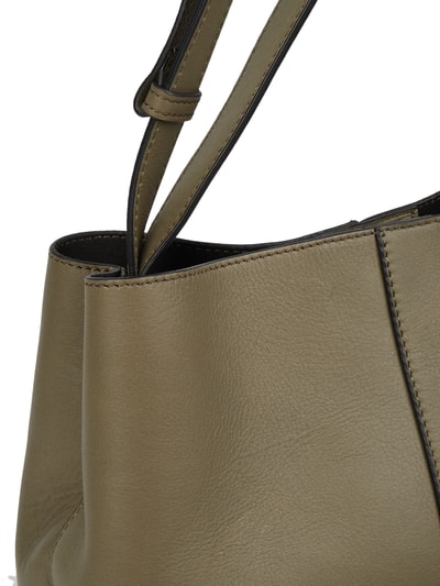 Marc O'Polo Handtasche aus Leder Modell 'Geri' Khaki 6