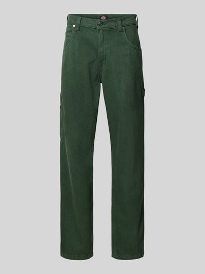 Dickies Jeansy o kroju straight fit z 5 kieszeniami Ciemnozielony 2
