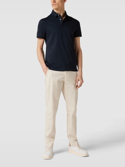 Tommy Hilfiger Poloshirt mit Label-Stitching Marineblau 1
