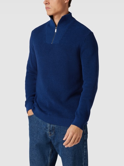 Esprit Strickpullover mit Troyer-Kragen Royal 4