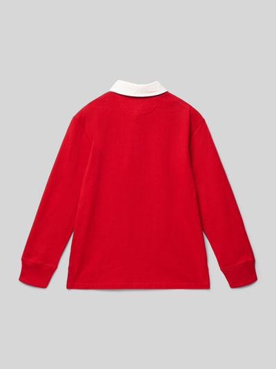 Polo Ralph Lauren Teens Gebreide pullover met polokraag Rood - 3
