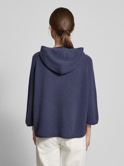 Luisa Cerano Hoodie in Strick-Optik Jeansblau 5