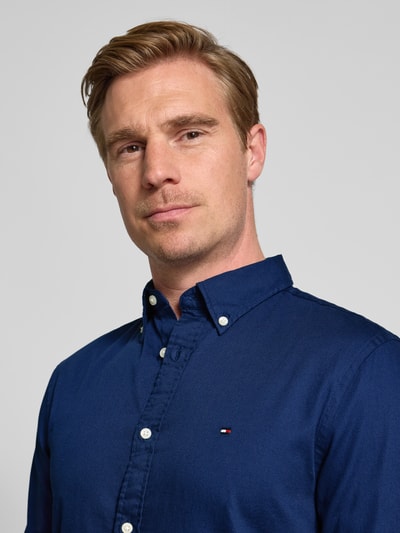 Tommy Hilfiger Slim Fit Freizeithemd aus Baumwoll-Mix Marine 3