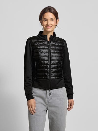 monari Gewatteerd jack met ritssluiting Zwart - 4