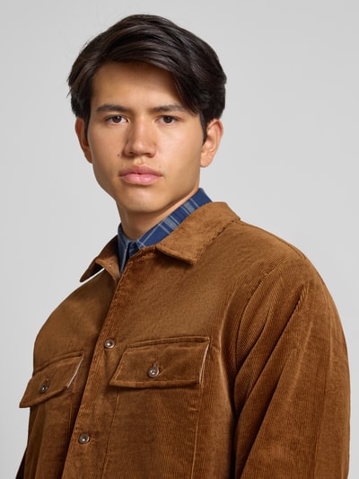 Replay Jack met knoopsluiting Camel - 3