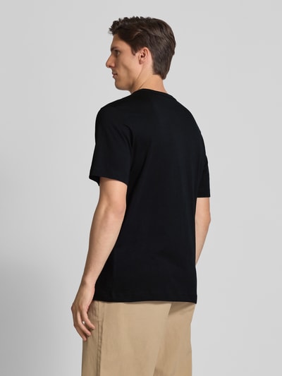 Tom Tailor Regular Fit T-Shirt aus reiner Baumwolle Black 5