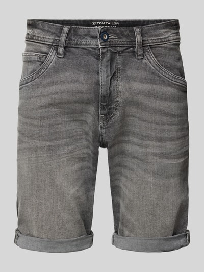 Tom Tailor Regular Fit Bermudas aus Baumwollmix Modell 'JOSH' Mittelgrau 2