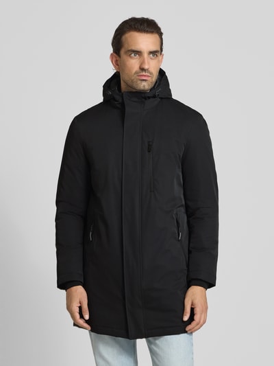 MCNEAL Mantel mit Kapuze Black 4