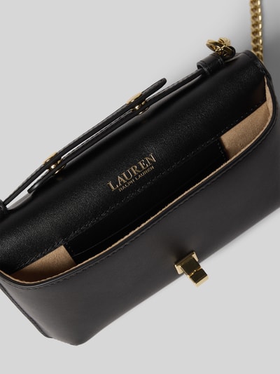 Lauren Ralph Lauren Schoudertas met labelapplicatie Zwart - 4