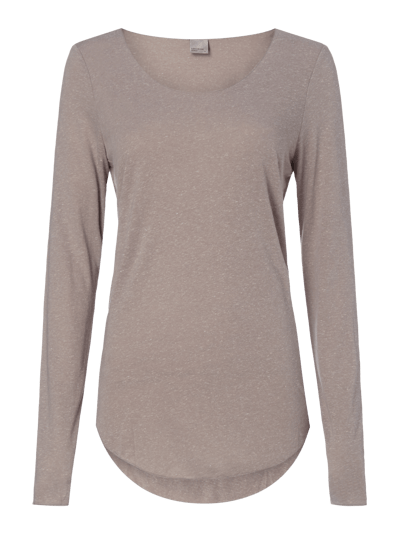 Vero Moda Longsleeve in Melangeoptik Silber Melange 1