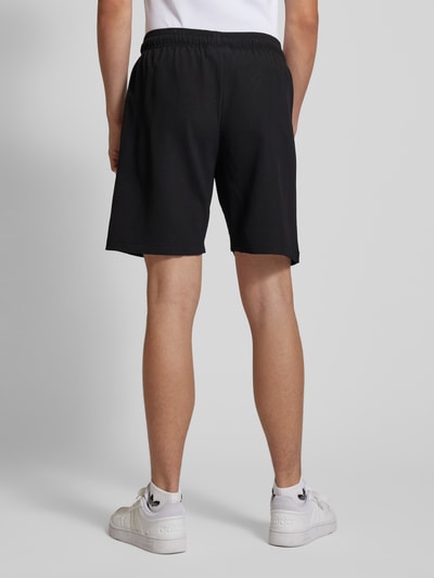 Pegador Regular fit sweatshorts met plissévouwen, model 'TROY' Zwart - 5