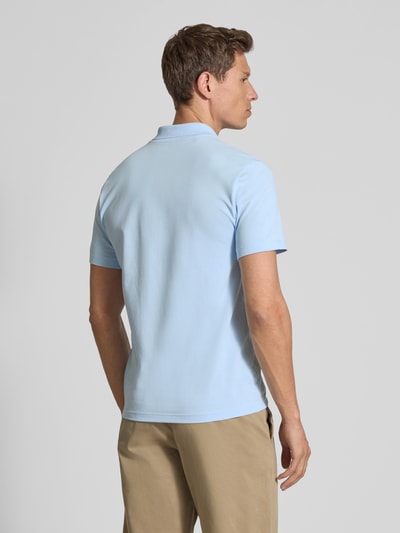 Lacoste Regular Fit Poloshirt mit Label-Badge Hellblau 5