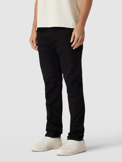 Levi's® Straight Leg Jeans im 5-Pocket-Design Modell 'TAPER' Black 4