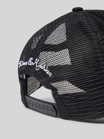 DEUS EX MACHINA Trucker Cap mit Label-Stitching Modell 'Venice' Black 3