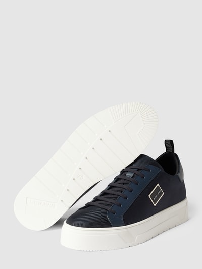 Antony Morato Sneaker mit Logo-Detail Modell 'New Metal' Marine 4