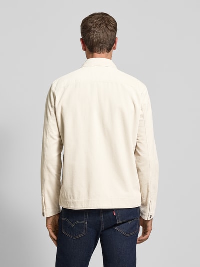 Marc O'Polo Regular Fit Hemdjacke aus reiner Baumwolle Beige 5