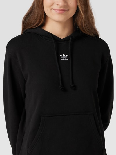 adidas Originals Bluza z kapturem z wyhaftowanym logo Czarny 3