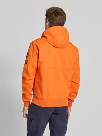 Napapijri Jacke mit Reißverschlusstaschen Modell 'MELVILLE' Orange 5