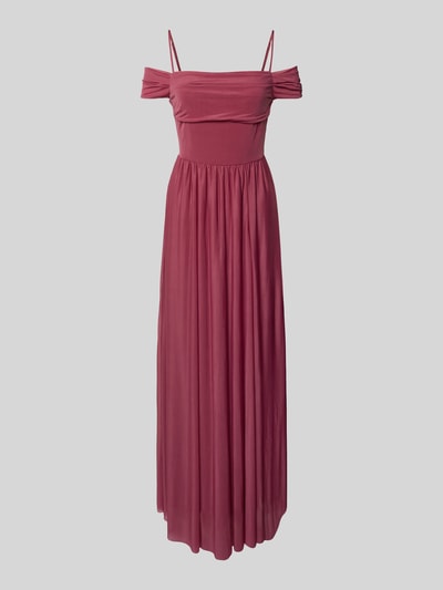 GUIDO MARIA KRETSCHMER WOMAN Abendkleid mit Spaghettiträgern Modell 'Elia' Altrosa 2