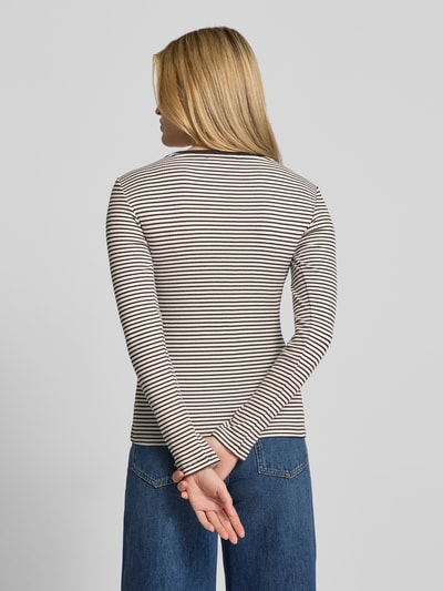 Smith and Soul Longsleeve in Ripp-Optik mit Rundhalsausschnitt Marine 5