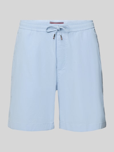 Tommy Hilfiger Szorty o kroju regular fit z mieszanki bawełny i elastanu Jasnoniebieski 2