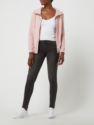 Pepe Jeans Skinny Fit Jeans mit Stretch-Anteil Modell 'Pixie' Anthrazit Melange 1