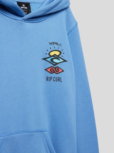 Rip Curl Bluza z kapturem z nadrukiem z logo Królewski niebieski 2