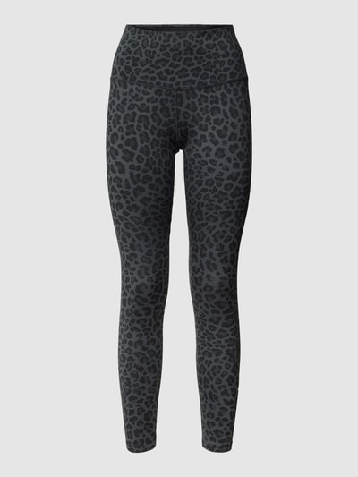 NIKE TRAINING Legginsy ze zwierzęcym nadrukiem Antracytowy 2