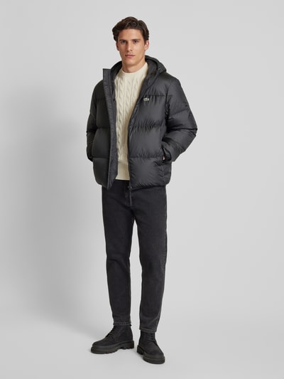 Lacoste Steppjacke mit Kapuze Black 1