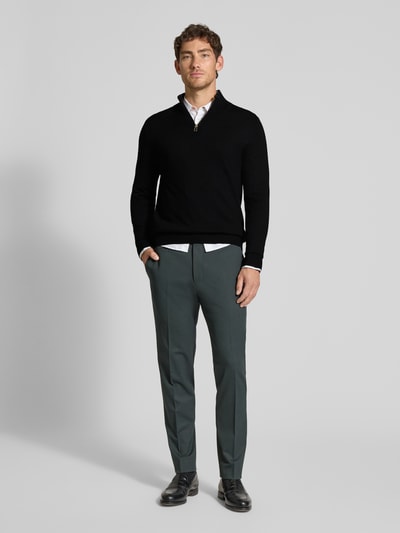 PAUL SMITH Strickpullover mit gerippten Abschlüssen Black 1