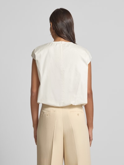 Jake*s Collection Relaxed fit blouseshirt met kapmouwen Beige - 5