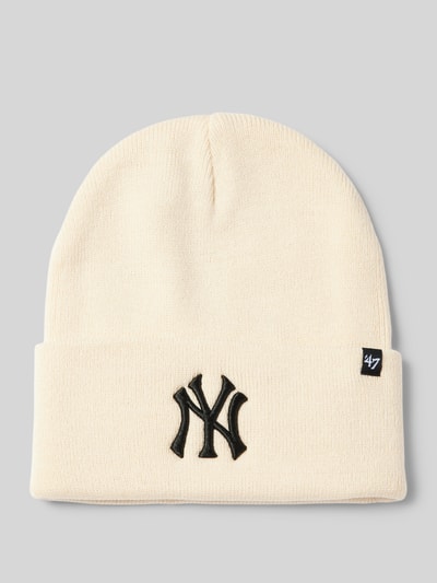 '47 Mütze mit Label-Stitching Modell 'New York Yankees' Offwhite 1